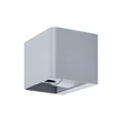 Rábalux Hallstatt kültéri LED fali lámpa 10W 3000K szürke IP54 77170