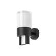 Rábalux Leitha kültéri LED fali lámpa 12W 3000K fekete H22,5cm IP44 77130