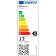 Rábalux Leitha kültéri LED fali lámpa 12W 3000K fekete H22,5cm IP44 77130