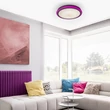 Rábalux Leonie mennyezeti távírányítós lámpatest RGB LED 32W 2400lm 3000-6400K D40 1510