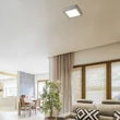 Rábalux Lois szögletes mennyezeti ráépíthető LED panel 23x23 18W 1400lm 3000K 2668