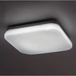 Rábalux Lowar kültéri LED mennyezeti lámpa négyzet 12W CCT 24x24cm IP44 77134