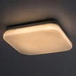 Rábalux Lowar kültéri LED mennyezeti lámpa négyzet 12W CCT 24x24cm IP44 77134