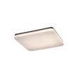 Rábalux Lowar kültéri LED mennyezeti lámpa négyzet 36W 41x41cm IP44 77136