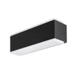 Rábalux Mataro kültéri LED fali lámpa 12W 3000K fekete L23cm IP54 77114