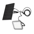 Rábalux Melk kültéri szolár LED fali lámpa 6,5W CCT fekete L19cm IP65 77141