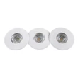 Rábalux Randy LED beépíthető spotlámpa szett 3x4W 350lm 3000K melegfehér 1078