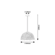 Rábalux Rattan skandináv stílusú függeszték E27 25W 72025
