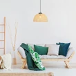 Rábalux Rattan skandináv stílusú függeszték E27 25W 72025