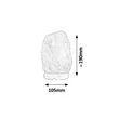 Rábalux Rock asztali sólámpa E14 1x15W 4120
