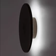 Rábalux Rust kültéri LED fali lámpa 15W CCT barna D22cm IP65 77153