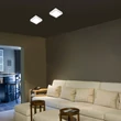 Rábalux Shaun szögletes mennyezeti LED panel 18W 1845lm 4000K 17x17 3175