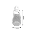 Rábalux Tapolca kültéri szolár LED dekorlámpa 0,16W H22cm IP44 77176