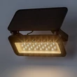 Rábalux Tarcal kültéri LED fali lámpa 8W CCT fekete L19cm IP65 77160