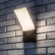 Rábalux Tolna kültéri LED fali lámpa 10W 3000K fekete H25cm IP54 77171