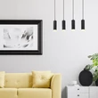 Rábalux Toras skandináv stílusú négyes függeszték GU10 4x5W 72124