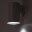 Rábalux Urfa kültéri LED fali lámpa kör 9W CCT fehér H11,5cm IP65 77161