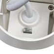Rábalux Urfa kültéri LED fali lámpa kör 9W CCT fehér H11,5cm IP65 77161