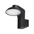 Rábalux Wengen kültéri LED fali lámpa 12W 3000K fekete H19cm IP54 77148