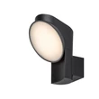 Rábalux Wengen kültéri LED fali lámpa 12W 3000K fekete H19cm IP54 77148