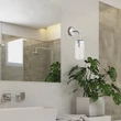 Rábalux Yago modern stílusú  króm fürdőszobai fali lámpa E27 60W 3309