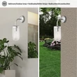Rábalux Yago modern stílusú matt fekete fürdőszobai fali lámpa E27 60W 3310