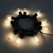 Rábalux Zirc kültéri szolár LED fényfüzér 3,6W meleg fehér 6,5m IP44 77165