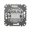 Schneider Sedna Design 101 egypólusú kapcsoló piros ellenőrzőfénnyel keret nélkül fehér SDD111101N