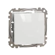 Schneider Sedna Design 106N váltóérintkezős nyomó keret nélkül fehér SDD111116
