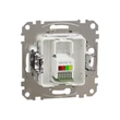 Schneider Sedna Design 1xRJ11 aljzat fehér SDD111491