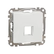 Schneider Sedna Design 1xRJ45 adapter Keystone betétekhez fehér SDD111421
