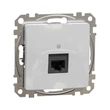Schneider Sedna Design 1xRJ45 Cat5e UTP aljzat alumínium SDD113451