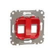Schneider Sedna Design 2xRJ45 adapter KRONE ICS AMP-Tyco betétekhez fehér SDD111441C