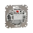 Schneider Sedna Design egypólusú nyomó (101N) lámpajellel antracit IP44 SDD214132
