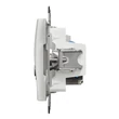 Schneider Sedna Design TV+RJ45 Cat6 UTP kombinált aljzat keret nélkül fehér SDD111469T