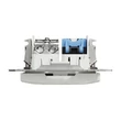 Schneider Sedna Design TV+RJ45 Cat6 UTP kombinált aljzat keret nélkül fehér SDD111469T