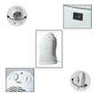 Somogyi Fűtőtest ventilátoros hősugárzó oszcilláló 2000W FK 1/O