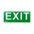 Tracon LED vészkijárat jelző lámpa ragasztható piktogramokkal EXIT-04-J
