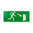 Tracon LED vészkijárat jelző lámpa ragasztható piktogramokkal EXIT-04-J