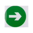 Tracon LED vészkijárat jelző lámpa ragasztható piktogramokkal EXIT-04-J