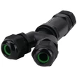 Tracon Tömítőszelencés kábeltoldó, Y-elágazó 0.5-4 mm2, IP68, PC+PA6.6, 5P CST4-Y