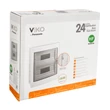 Viko lakáselosztó doboz süllyesztett 24(2x12) modul kiselosztó IP40 90912024