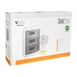 Viko lakáselosztó doboz süllyesztett 36 modul kiselosztó IP40 90912036