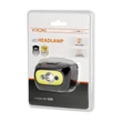 Virone LED akkumulátoros fejlámpa 3W 350lm 6000K 1200mAh USB LT-13/B