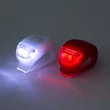 Wheel Zone LED-es kerékpár lámpa szett TPE borítással 57069B