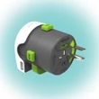 Q2 POWER Utazóadapter "Qdapter 360 USB" 2.100130