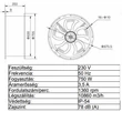 VK-630 Ipari elszívó csőventilátor 10860m3/h