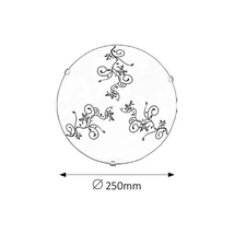 R.1847 Bloomy menny. D25 E27 60W, fehér