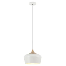 R.2563 Sadie függeszték E27 max60W fehér+natúr