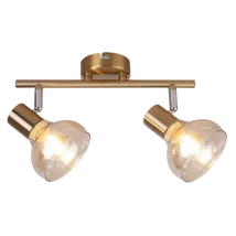 R.5547 Holly spot,2x40W,antik arany/borostyán